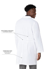 Landau - Essential Lab Coats - Men's Five-Pocket 37" Mid-Length Tablet Lab Coat