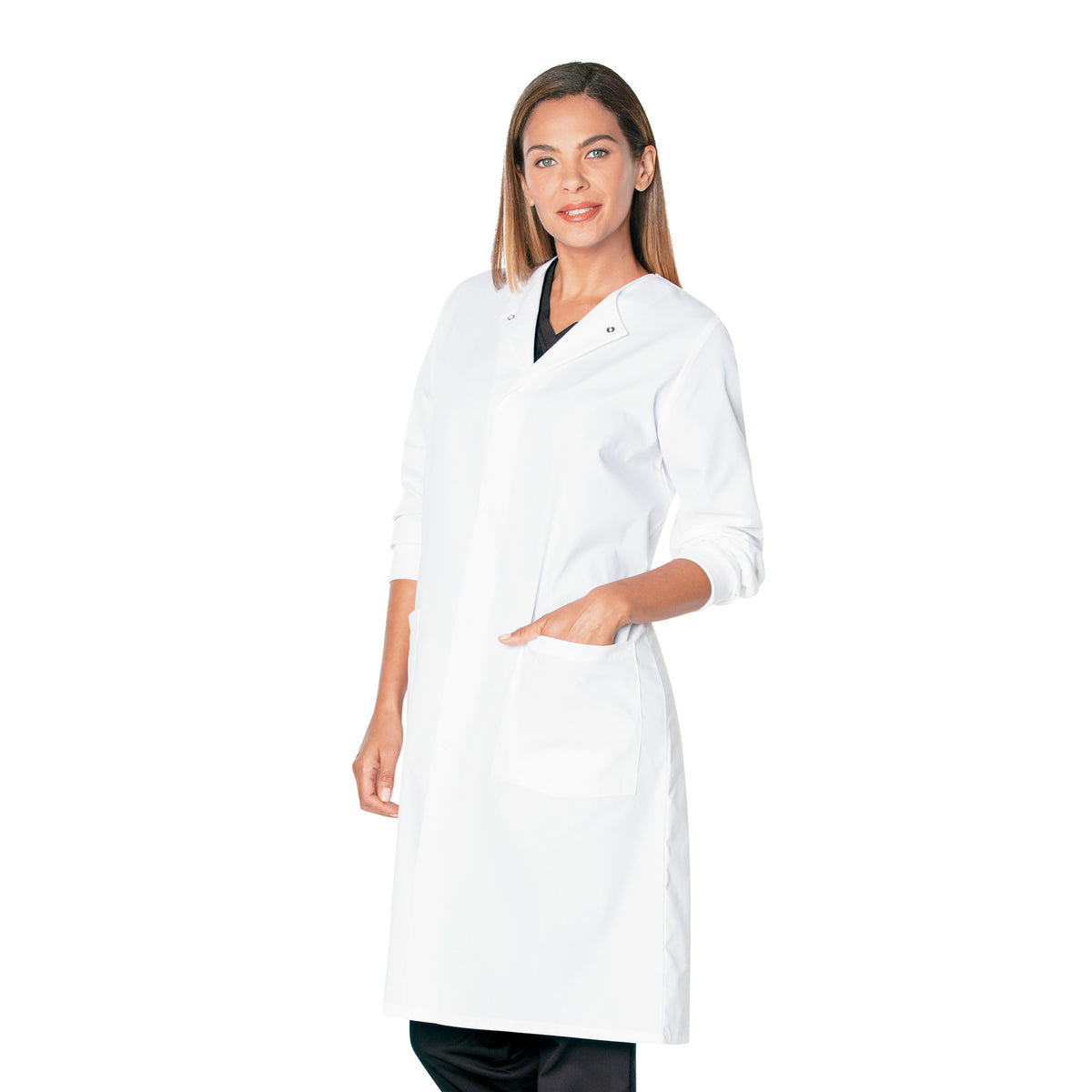 Landau - Essential Lab Coats - Unisex Two-Pocket 41.5" Full-Length Lab Coat