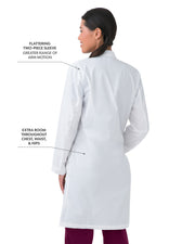Landau - Essentials - Unisex Three-Pocket 39" Full-Length Lab Coat