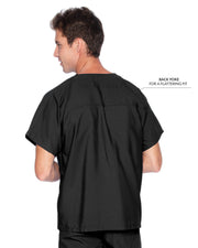 Landau - Essentials - Unisex One-Pocket Reversible V-Neck Top
