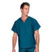 Landau - Essentials - Unisex One-Pocket Reversible V-Neck Top