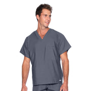 Landau - Essentials - Unisex One-Pocket Reversible V-Neck Top