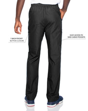 Landau - Essentials - Men's Seven-Pocket High-Rise Elastic Waist Cargo Pant