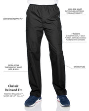 Landau - Essentials - Men's Seven-Pocket High-Rise Elastic Waist Cargo Pant