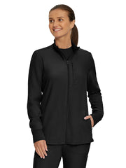 Landau - Forward - Women's Three-Pocket Mock-Neck Zip-Front Jacket