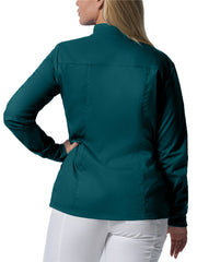 Landau - ProFlex - Women's Three-Pocket Mock Neck Zip-Front Jacket