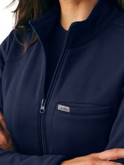 Landau - Forward - Women's Five-Pocket Zip-Front Fleece Jacket