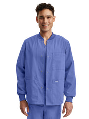 Landau - Essentials - Unisex Five-Pocket Snap Front Warm-Up Jacket