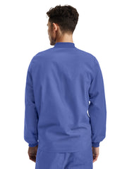 Landau - Essentials - Unisex Five-Pocket Snap Front Warm-Up Jacket