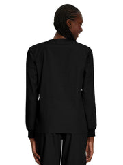 Landau - ScrubZone - Unisex No-Pocket Crossover V-Neck Long-Sleeve Top