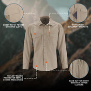 Propper Men's RevTac Stretch Tactical Long Sleeve Shirt
