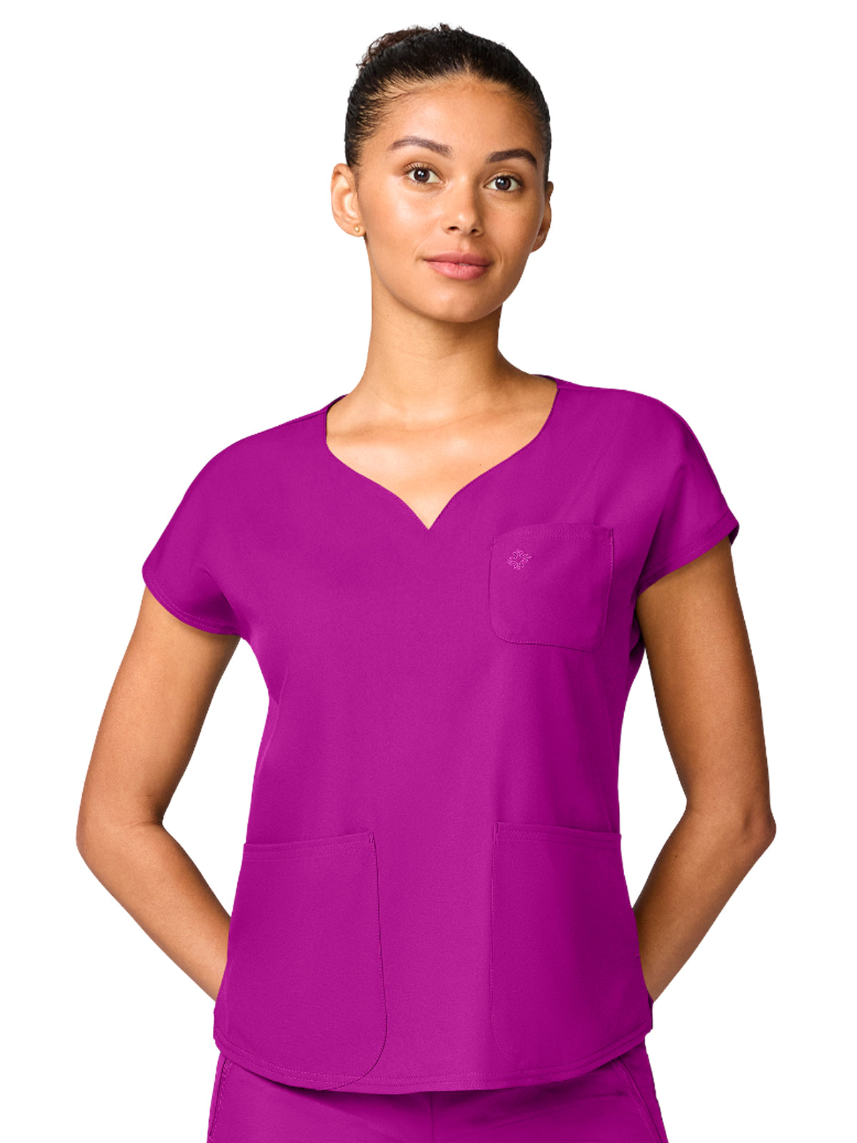 Med Couture - MC Insight - Women's 3-Pocket Dolman Sleeve Top