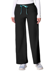 Med Couture - MC Insight - Women's 3-Pocket Wide Leg Pintuck Pant