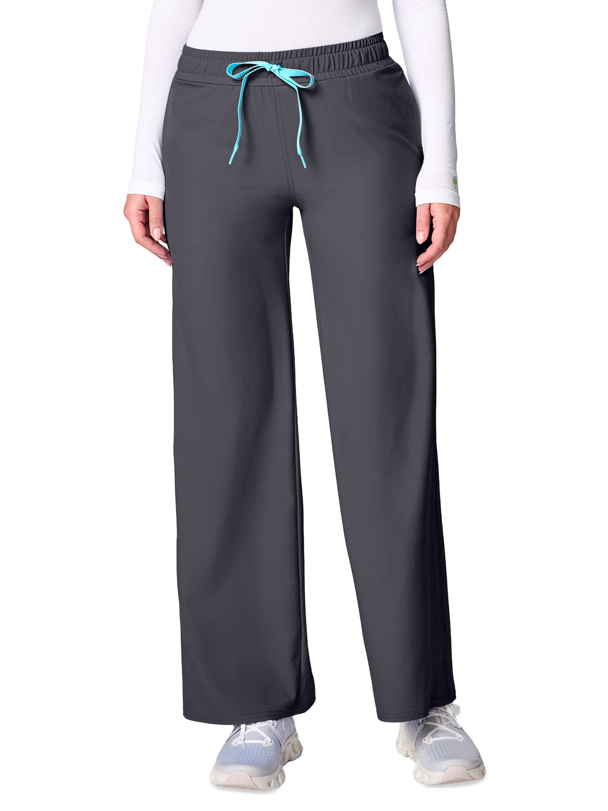 Med Couture - MC Insight - Women's 3-Pocket Wide Leg Pintuck Pant