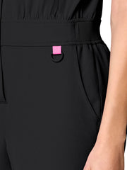 Med Couture - MC AMP - Women's 4-Pocket Wide Leg Bodysuit