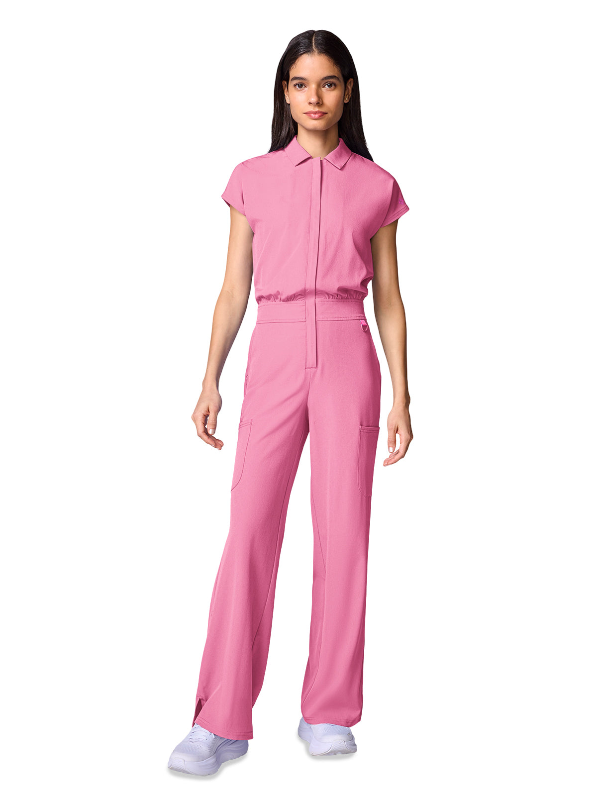 Med Couture - MC AMP - Women's 4-Pocket Wide Leg Bodysuit