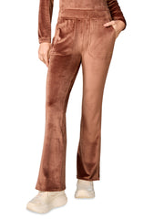 Med Couture - MC Lifestyle - Women's 4-Pocket Velour Flare Leg Pant