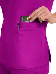 Med Couture - MC Insight - Women's 3-Pocket Shoulder Binding Top