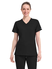 Med Couture - MC Insight - Women's 4-Pocket Shaped Shoulder Seam Top