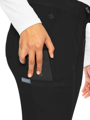 Med Couture - MC Insight - Women's 6-Pocket Jersey-Knit Waistband Jogger Pant
