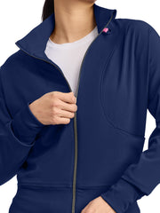 Med Couture - MC AMP - Women's 2-Pocket Warm Up Jacket