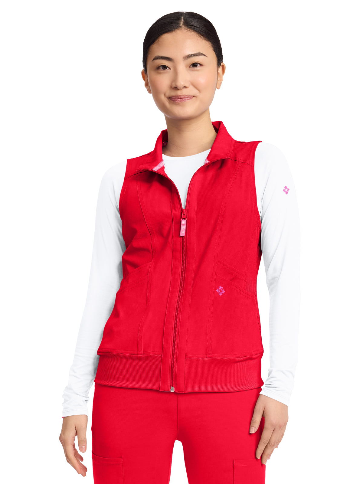 Med Couture - MC AMP - Women's 4-Pocket Zip Front Vest