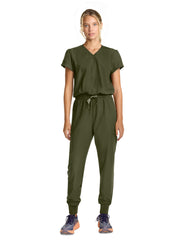 Med Couture - MC Insight - Women's 4-Pocket Zip Front Jumpsuit