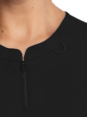 Med Couture - MC Insight - Women's 3-Pocket Zip Front Top