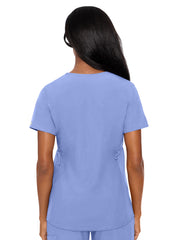 Med Couture - MC Touch - Women's 2-Pocket V-Neck Maternity Top