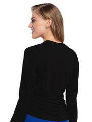 Med Couture - MC AMP - Women's Pocketless Long Sleeve Underscrub Shirt