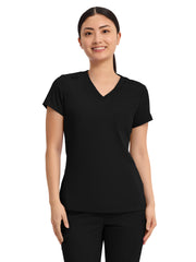 Med Couture - MC Touch - Women's 1-Pocket V-Neck Top