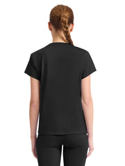 Med Couture - MC AMP KNIT - Women's 2-Pocket Crew Neck Tee