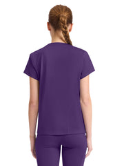 Med Couture - MC AMP KNIT - Women's 2-Pocket Crew Neck Tee