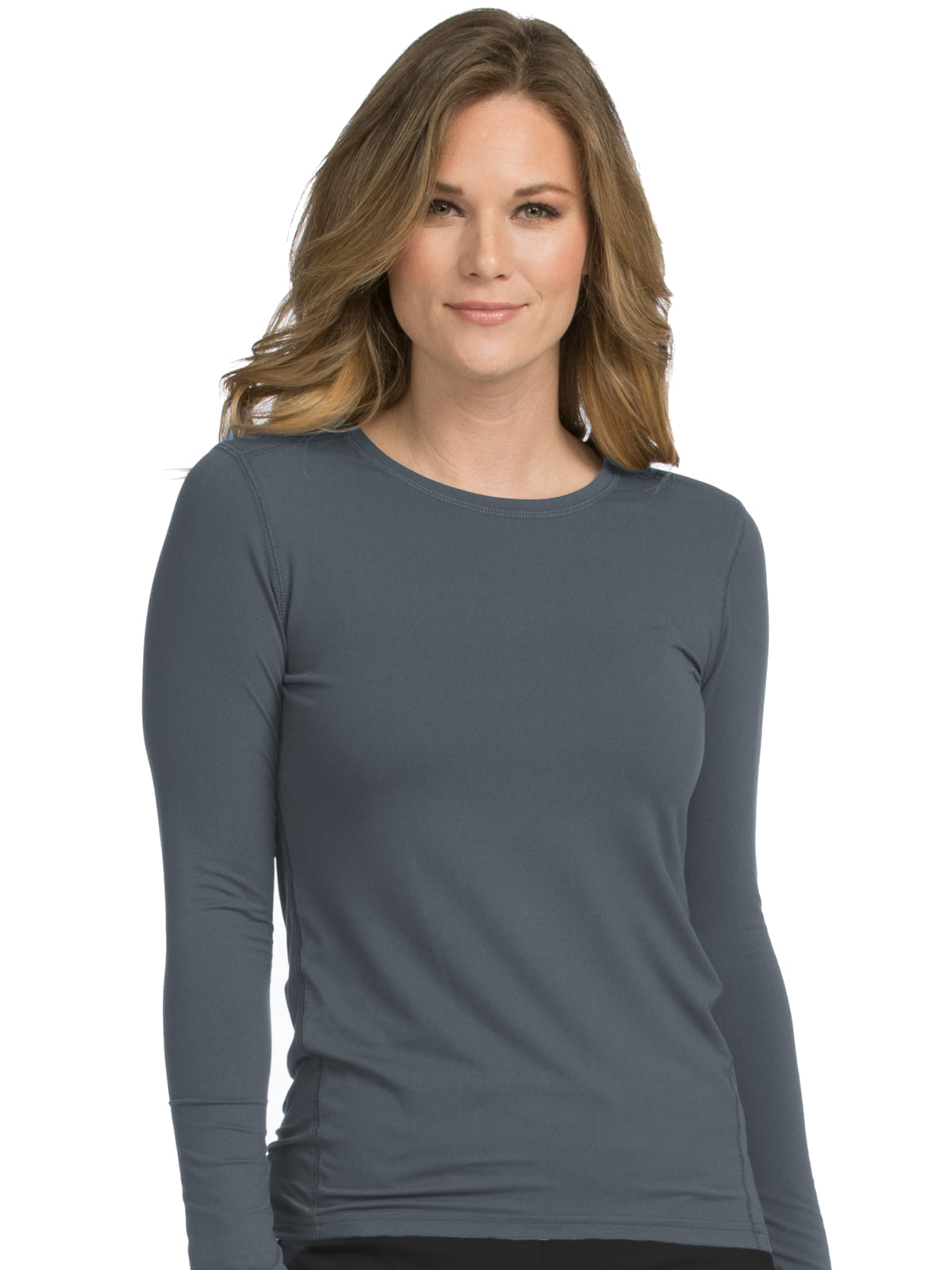 Med Couture - MC Layers - Women's Pocketless Performance Knit Underscrub Tee