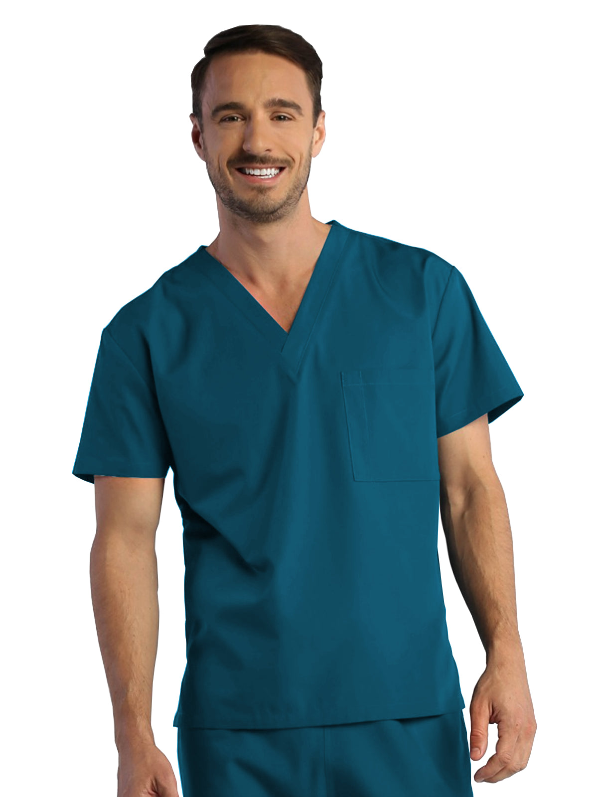 Maevn - Red Panda - Unisex One-Pocket V-Neck Top