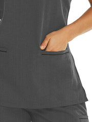 Maevn - Matrix Pro - Women's Two-Pocket Knit V-neck Top