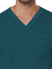 Maevn - Matrix - Men's One-Pocket V-Neck Top