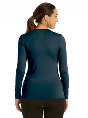 Maevn - Bestee - Women's Basic Long Sleeve Underscrub Tee