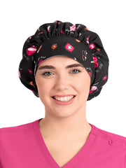 Maevn - Unisex Printed Bouffant Cap