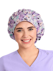 Maevn - Unisex Printed Bouffant Cap
