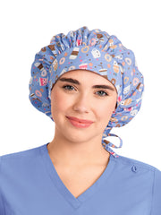 Maevn - Unisex Printed Bouffant Cap