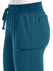 ScrubJoy Originals - Women's Fitted Six-Pocket Skinny Leg Pant