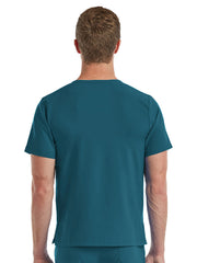 ScrubJoy Fit-4-All - Unisex One-Pocket V-Neck Top