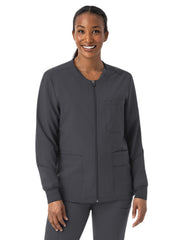 ScrubJoy Fit-4-All - Unisex 7-Pocket Scrub Jacket