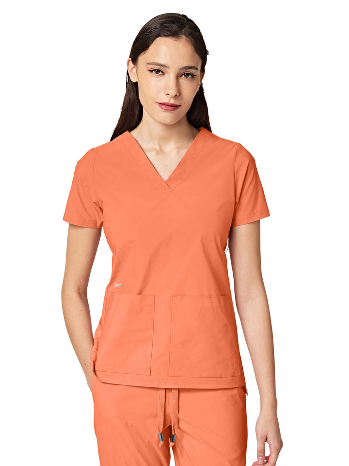 Parkley ABC - Women's Two-Pocket CRESSY V-Neck Top