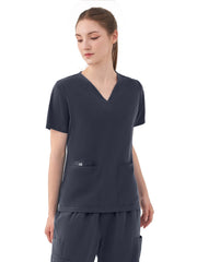 Parkley Quantum - Women's Five-Pocket AURORA V-Neck Top