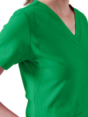 Parkley Quantum - Women's Five-Pocket AURORA V-Neck Top