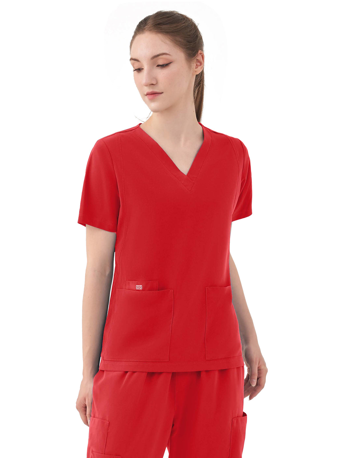 Parkley Quantum - Women's Five-Pocket AURORA V-Neck Top