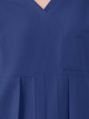 Parkley Quantum - Women's One-Pocket ASPEN Peplum Maternity V-Neck Top