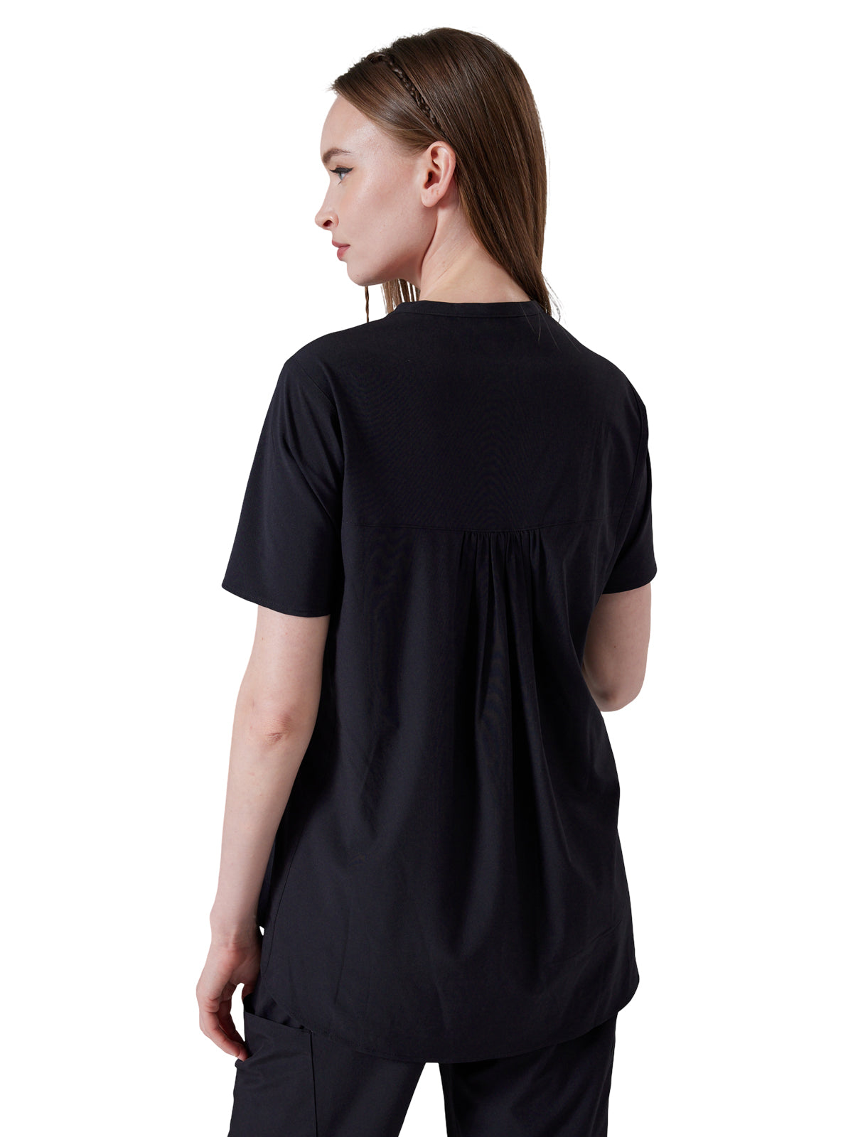 Parkley Quantum - Women's Two-Pocket Shirred Nova Top